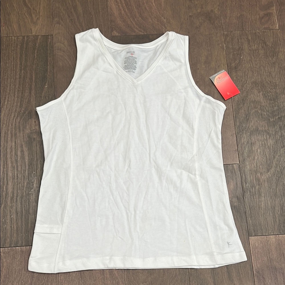 White Sleeveless Women's Top by Danskin